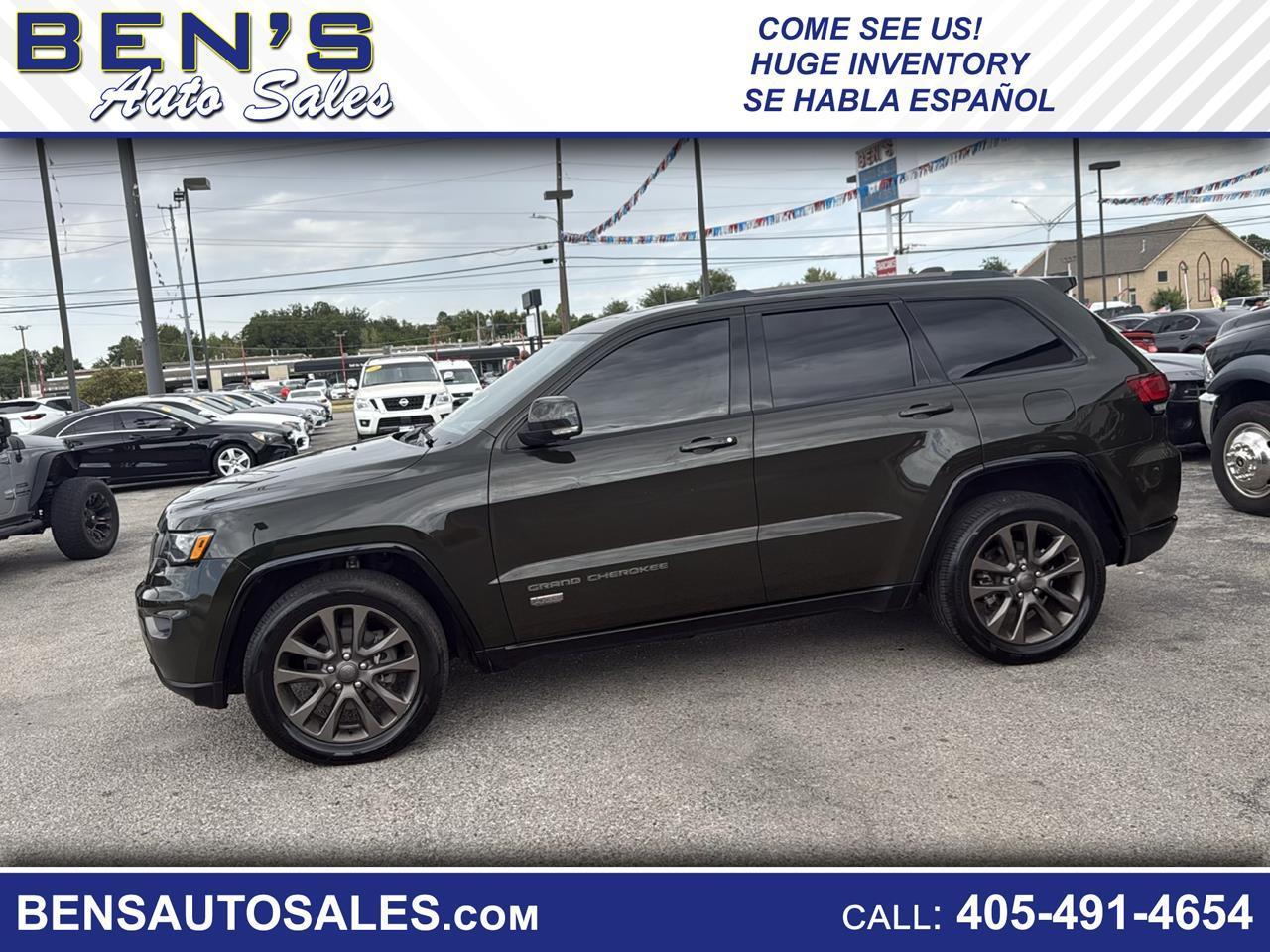 2017 Jeep Grand Cherokee Limited 75th Anniversary Edition 4x4 *Ltd Avail*