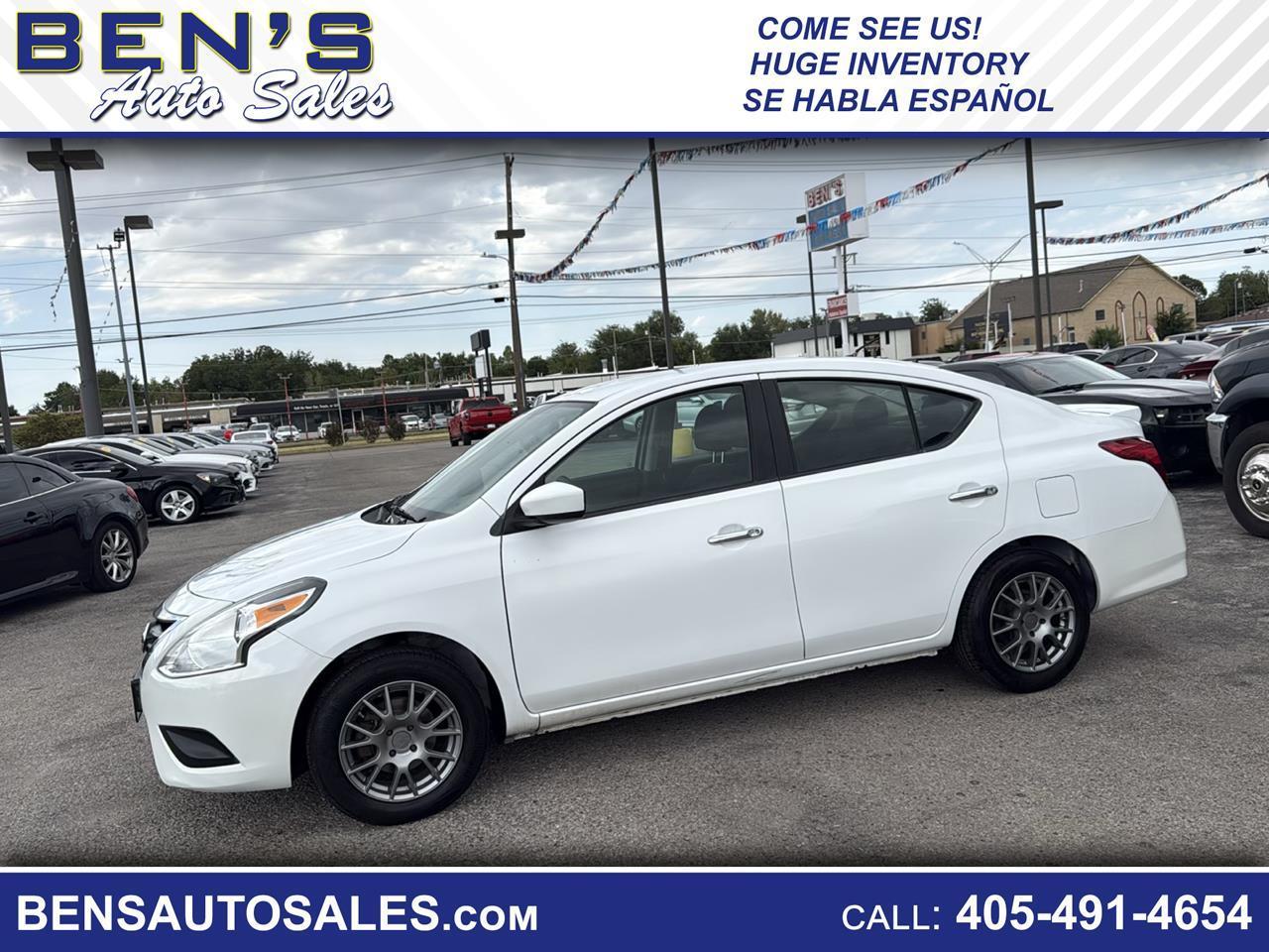 2016 Nissan Versa 1.6 S Sedan