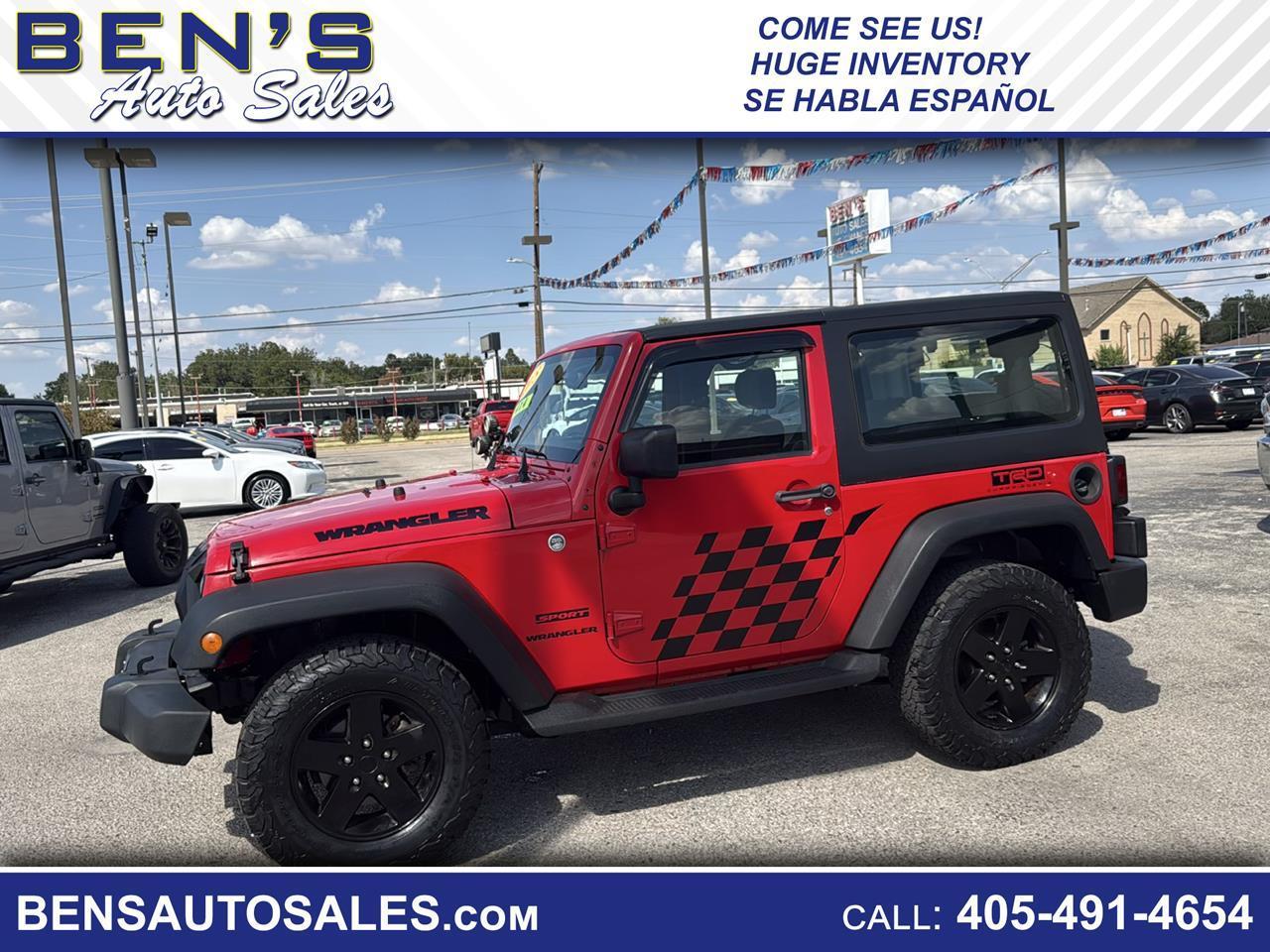 2015 Jeep Wrangler Sport 4WD