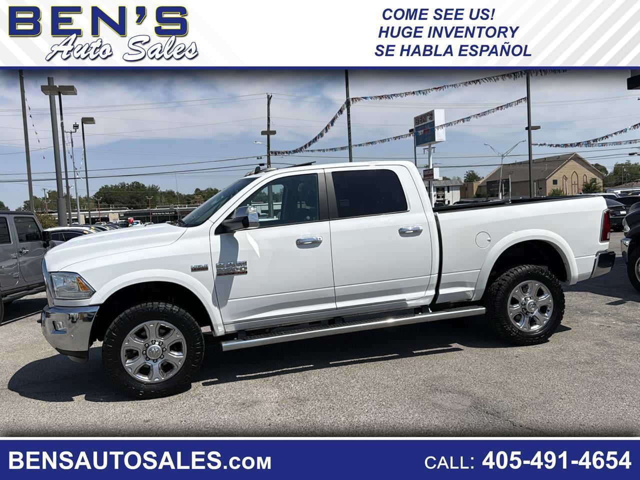 2016 RAM 2500 Laramie Crew Cab SWB 4WD