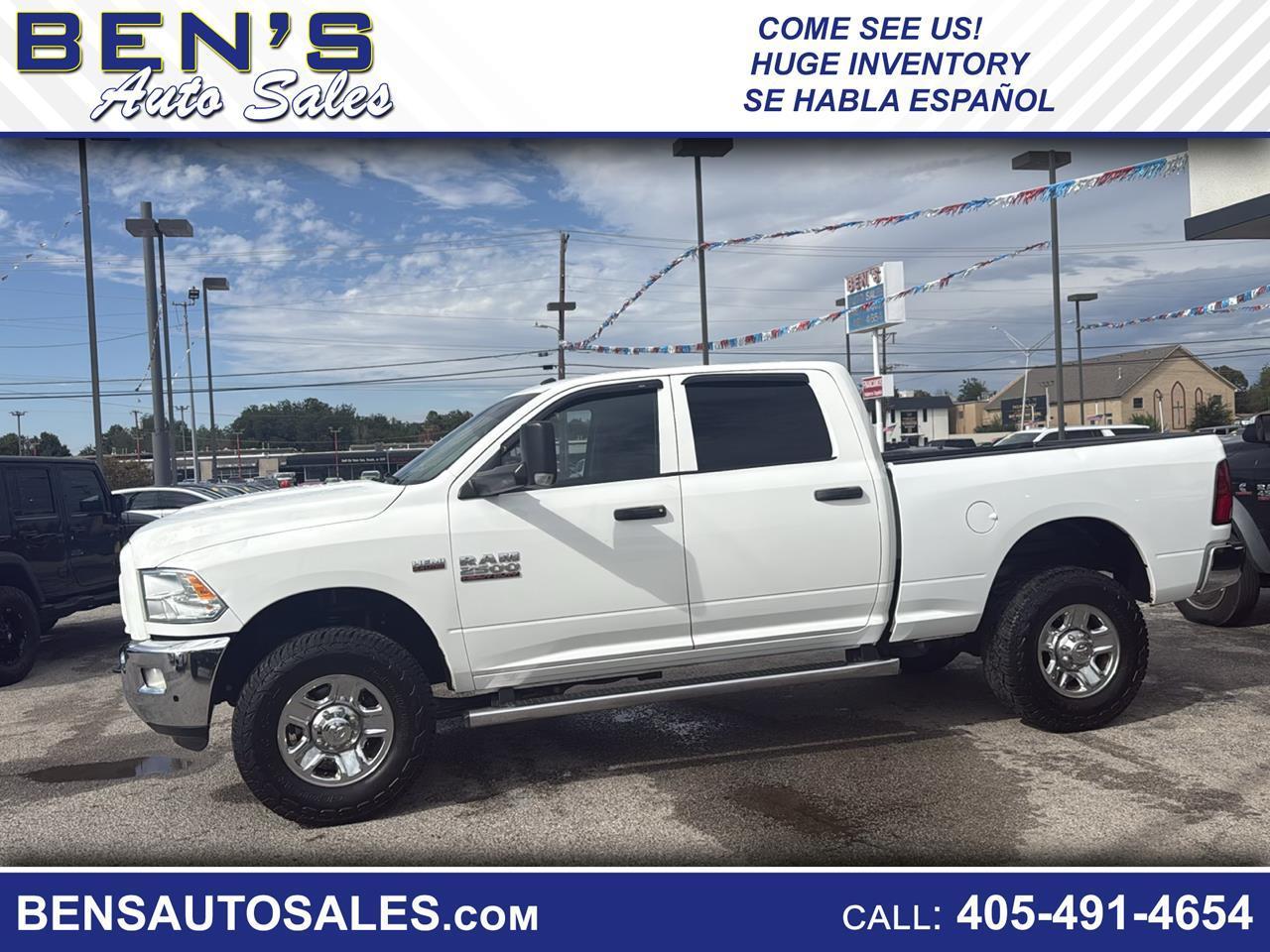 2018 RAM 2500 Tradesman Crew Cab SWB 4WD