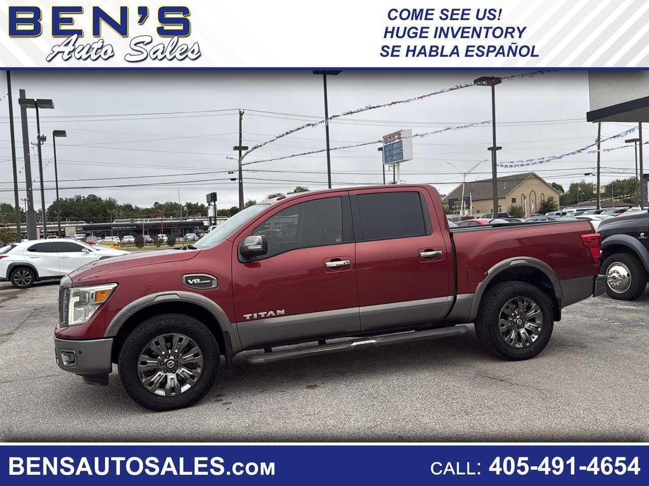 2017 Nissan Titan Platinum Reserve Crew Cab 4WD
