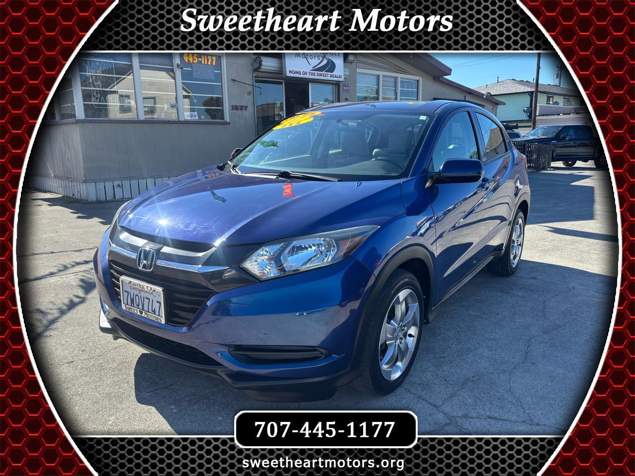 Honda HR-V LX 4D SUV AWD 2017