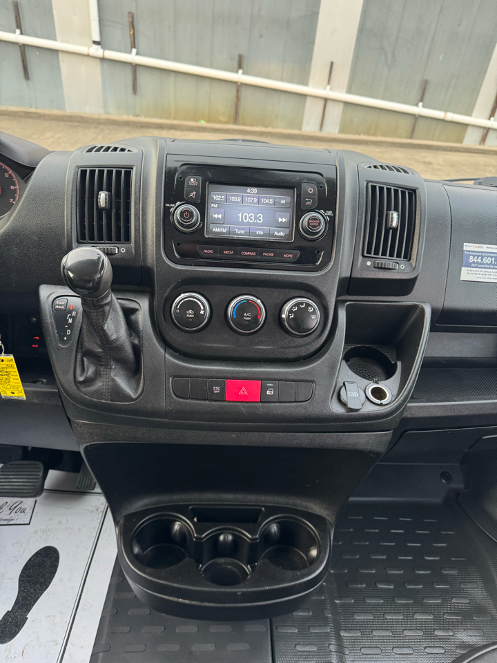 RAM Promaster 1500 Low Roof Tradesman 136-in. WB 2018