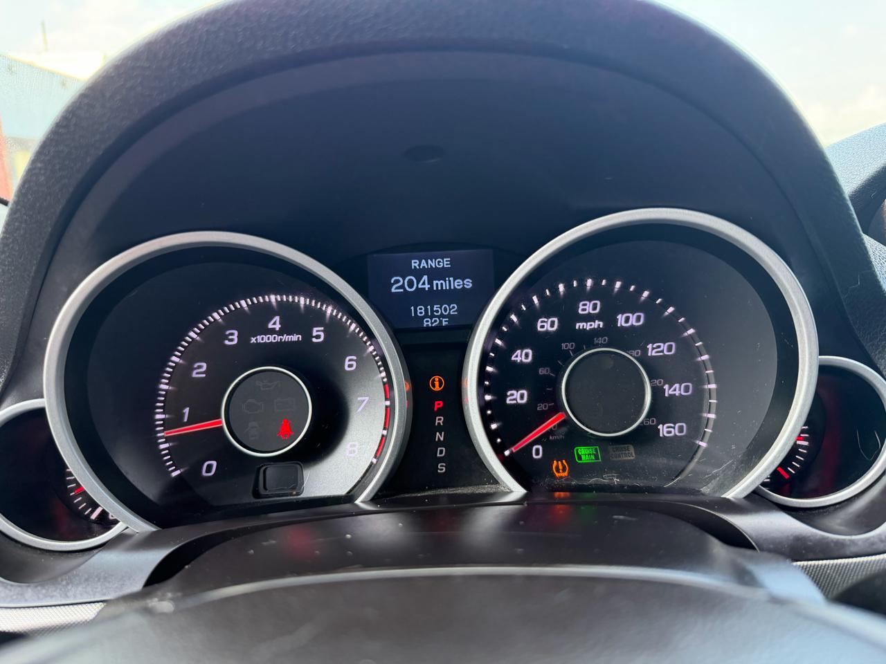 Acura TL 6-Speed AT with Advance Package 2012
