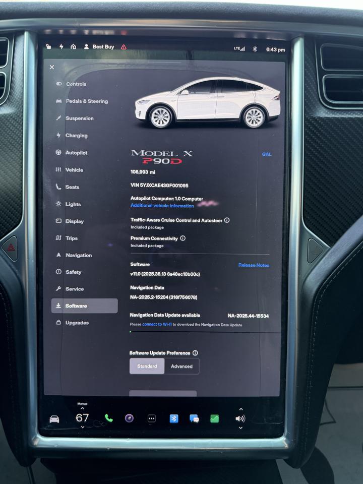 Tesla Model X P90D 2016