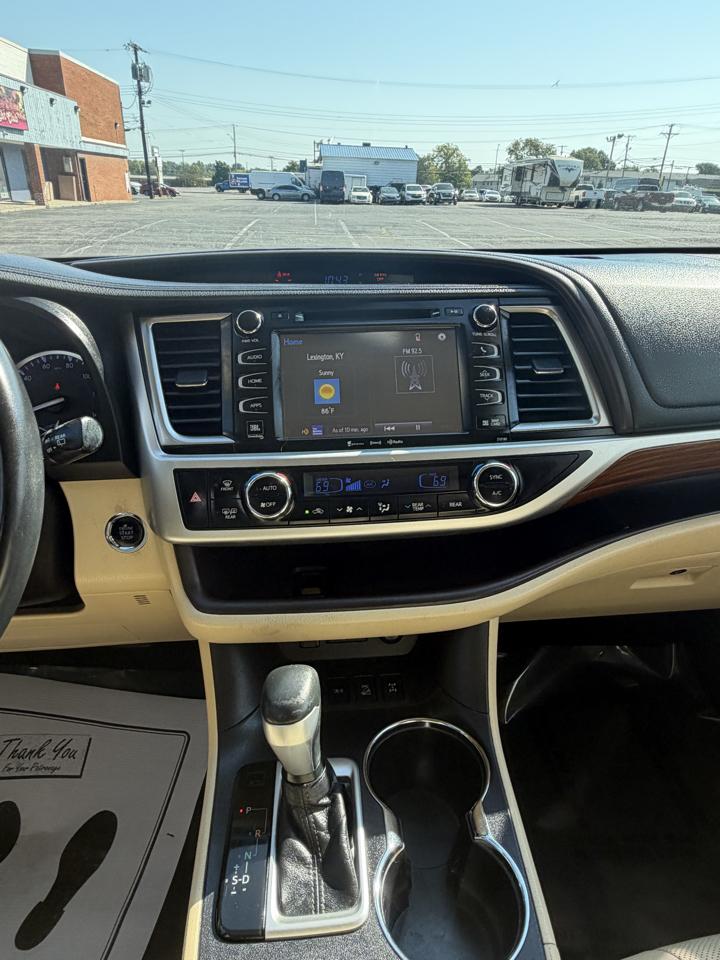 Toyota Highlander Limited AWD V6 2018