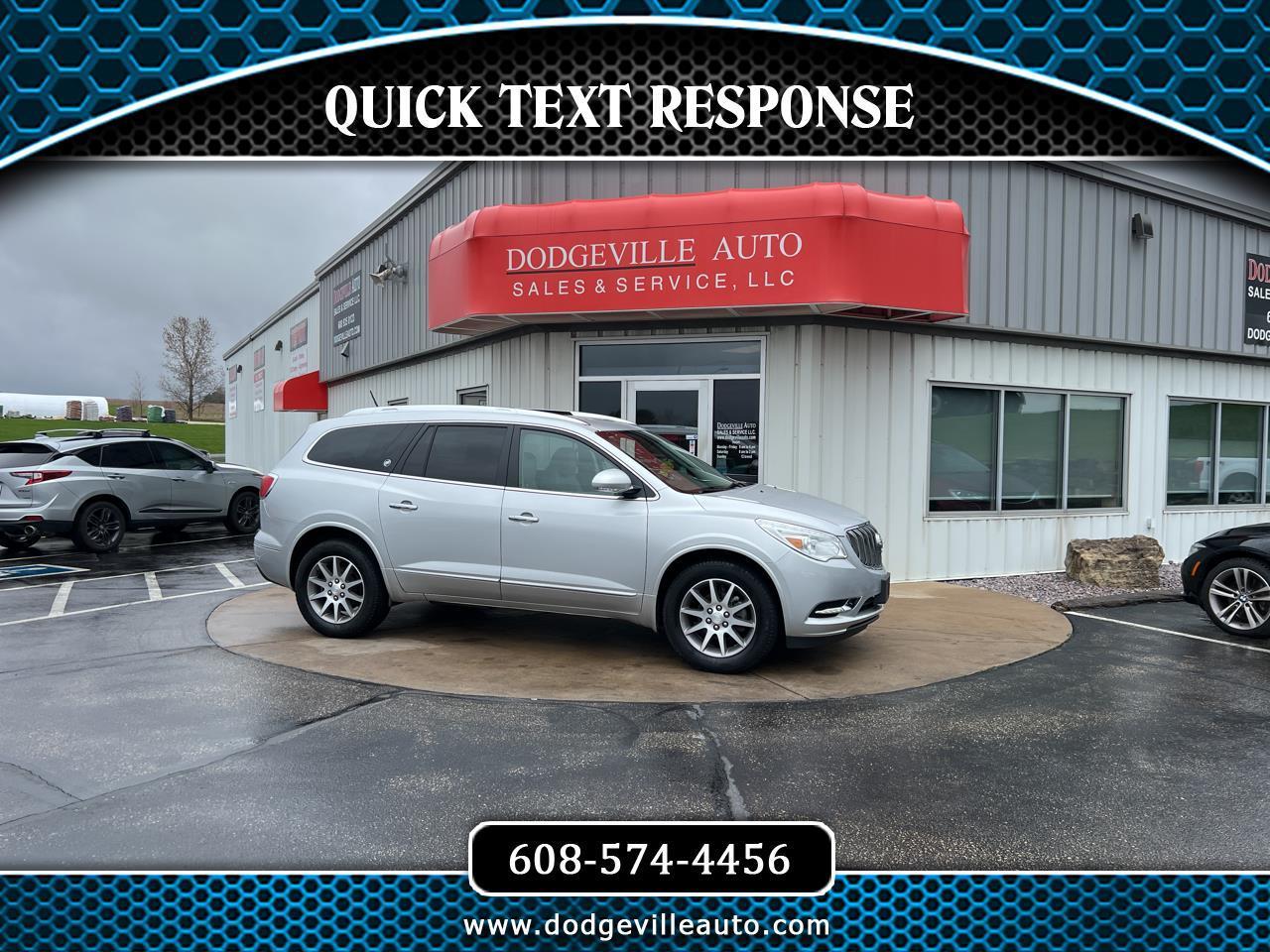 2017 Buick Enclave AWD 4dr Leather