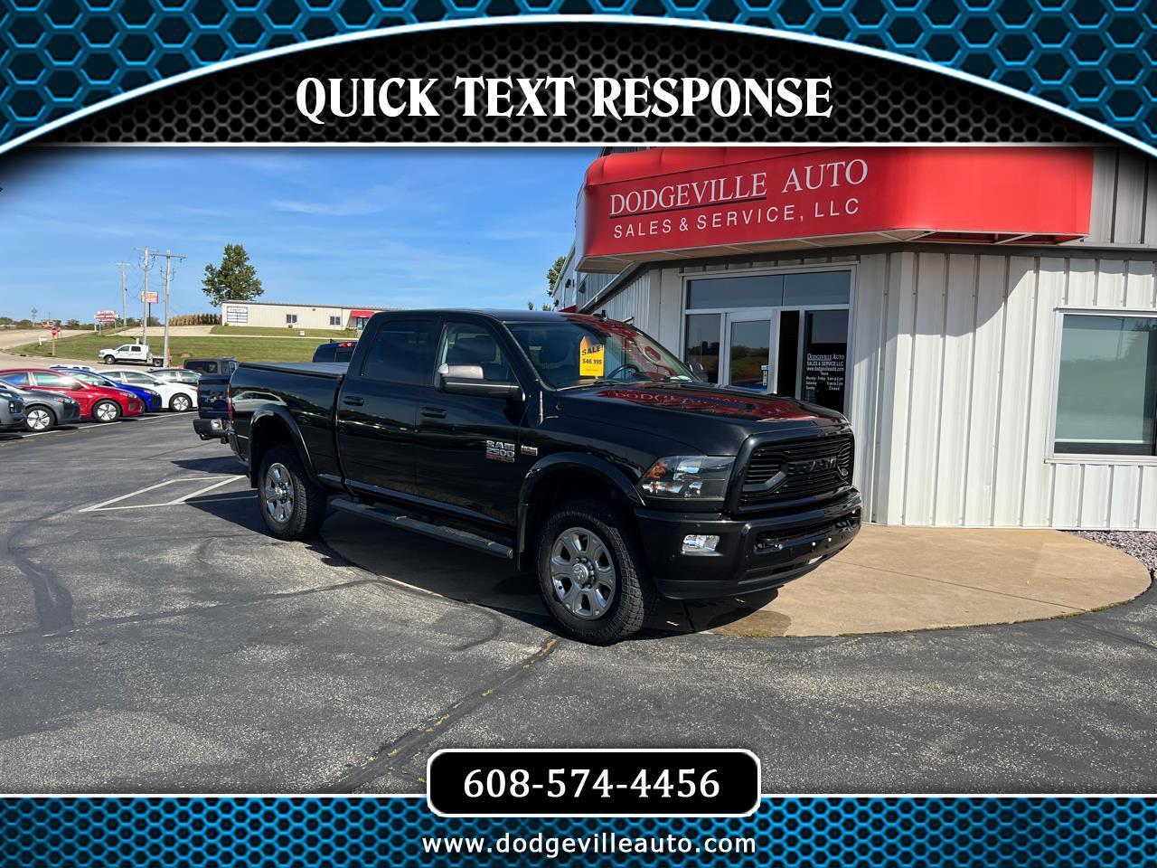 RAM 2500 Big Horn 4x4 Crew Cab 6'4" Box 2018