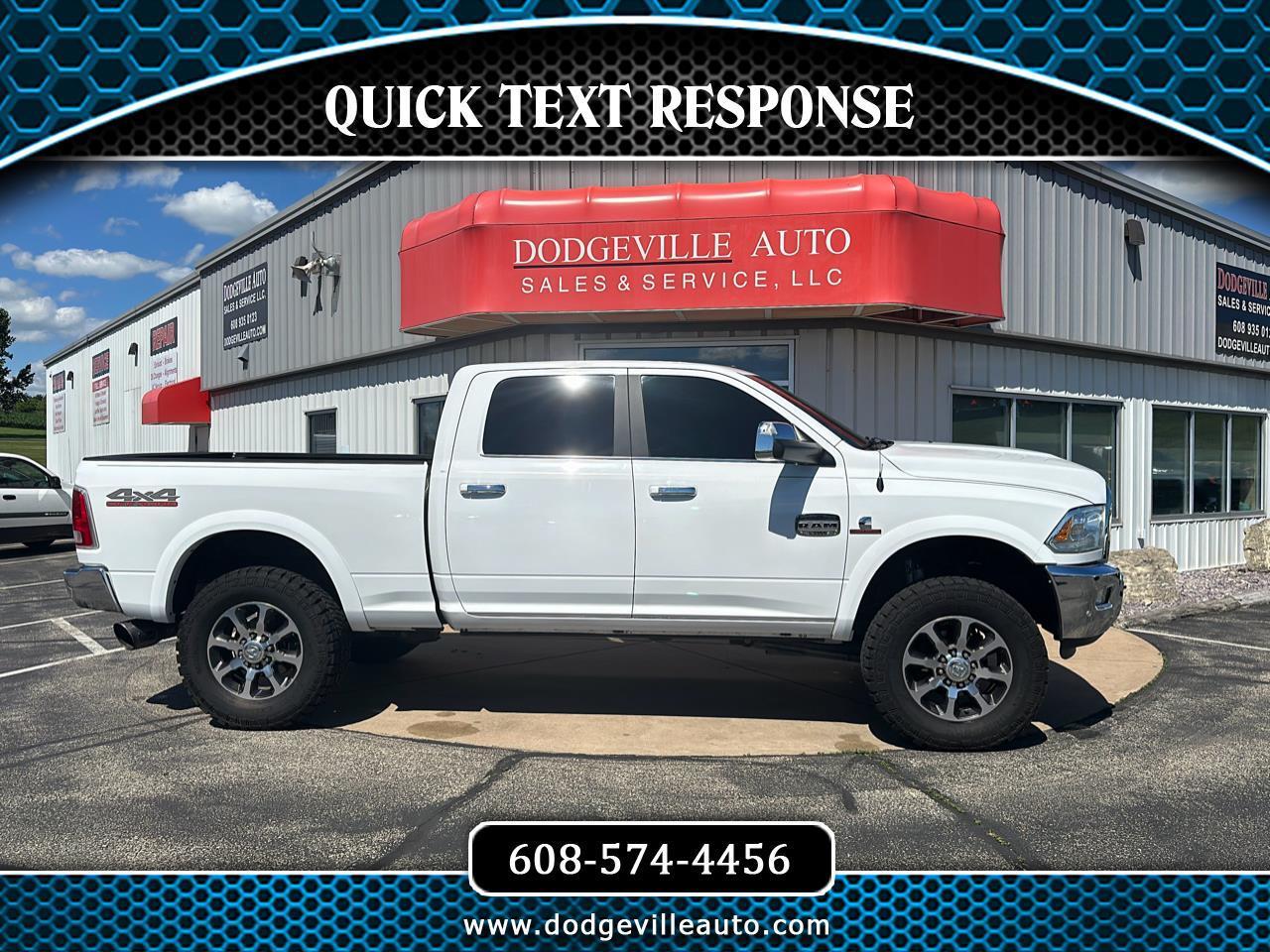 RAM 2500 Longhorn 4x4 Crew Cab 6'4" Box 2018