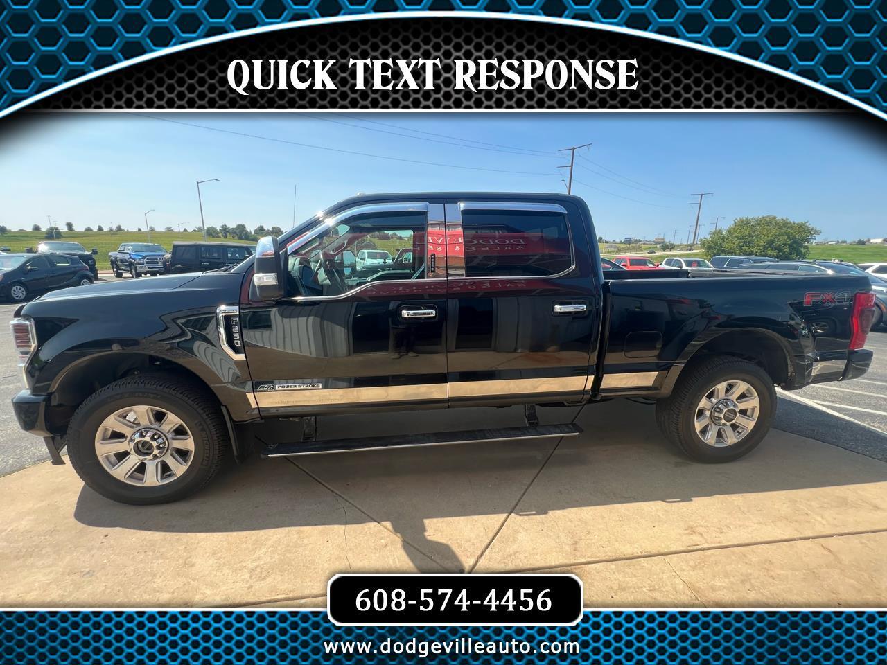 Ford Super Duty F-250 SRW Platinum 4WD Crew Cab 6.75' Box 2021