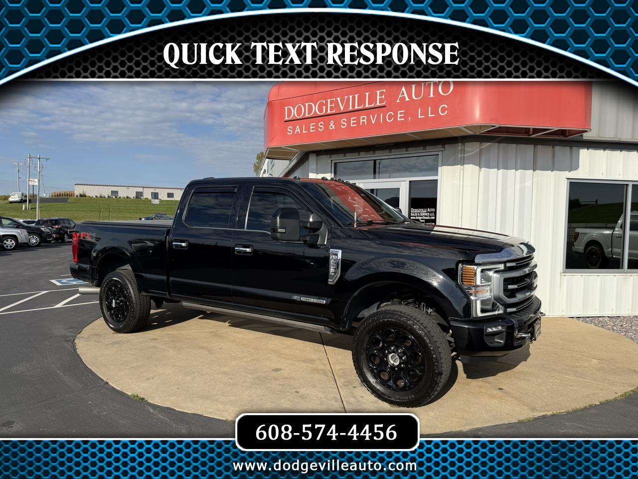 2021 Ford Super Duty F-250 SRW Platinum 4WD Crew Cab 6.75' Box