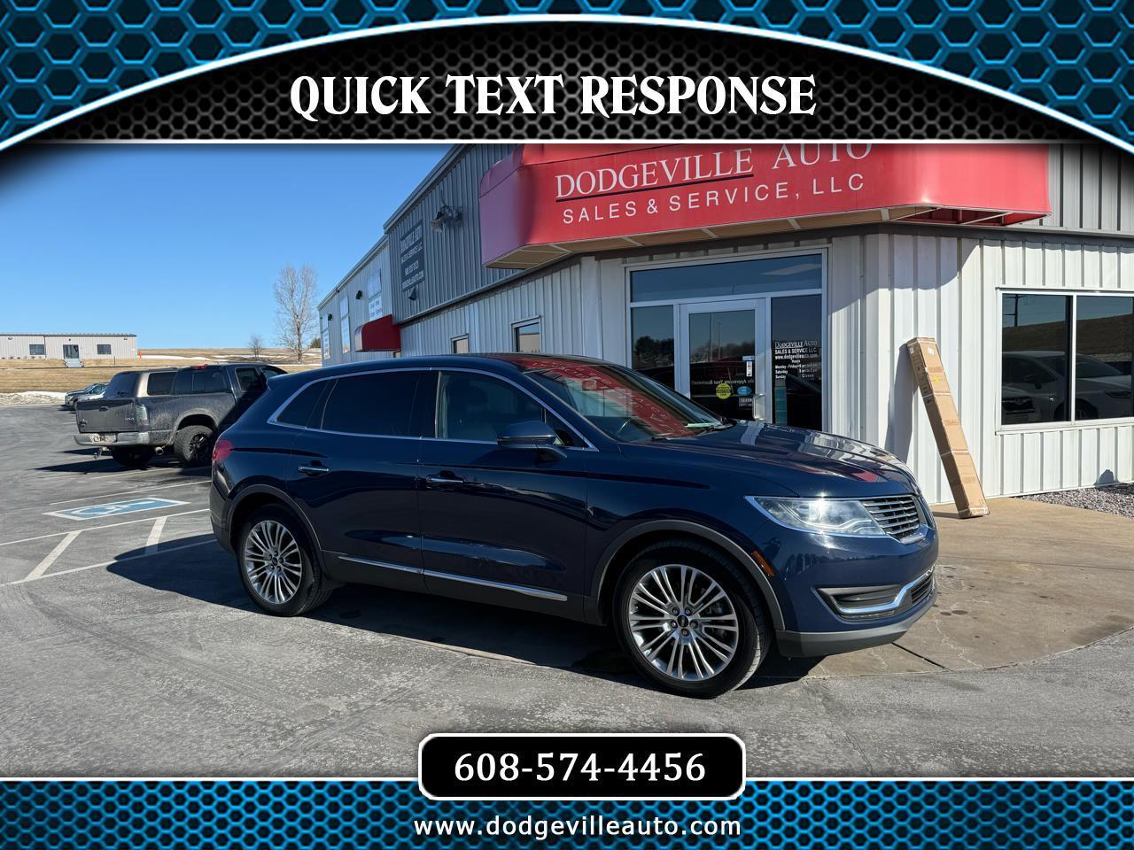 Lincoln MKX Reserve AWD 2018