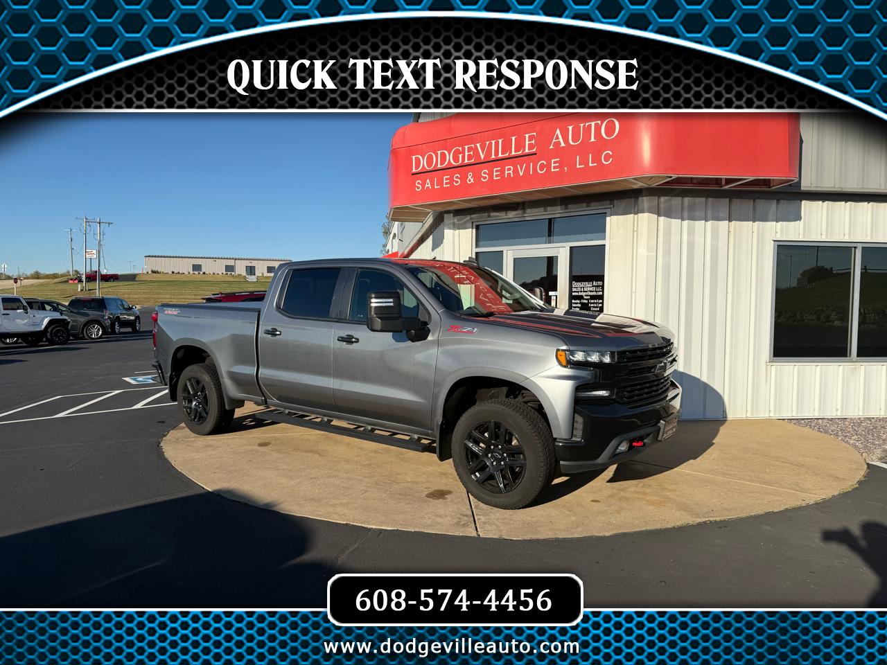 2021 Chevrolet Silverado 1500 4WD Crew Cab 147" LT Trail Boss