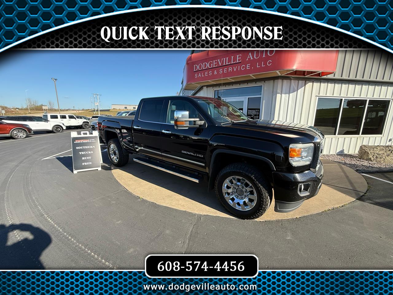 2015 GMC Sierra 2500HD available WiFi 4WD Crew Cab 153.7" Denali