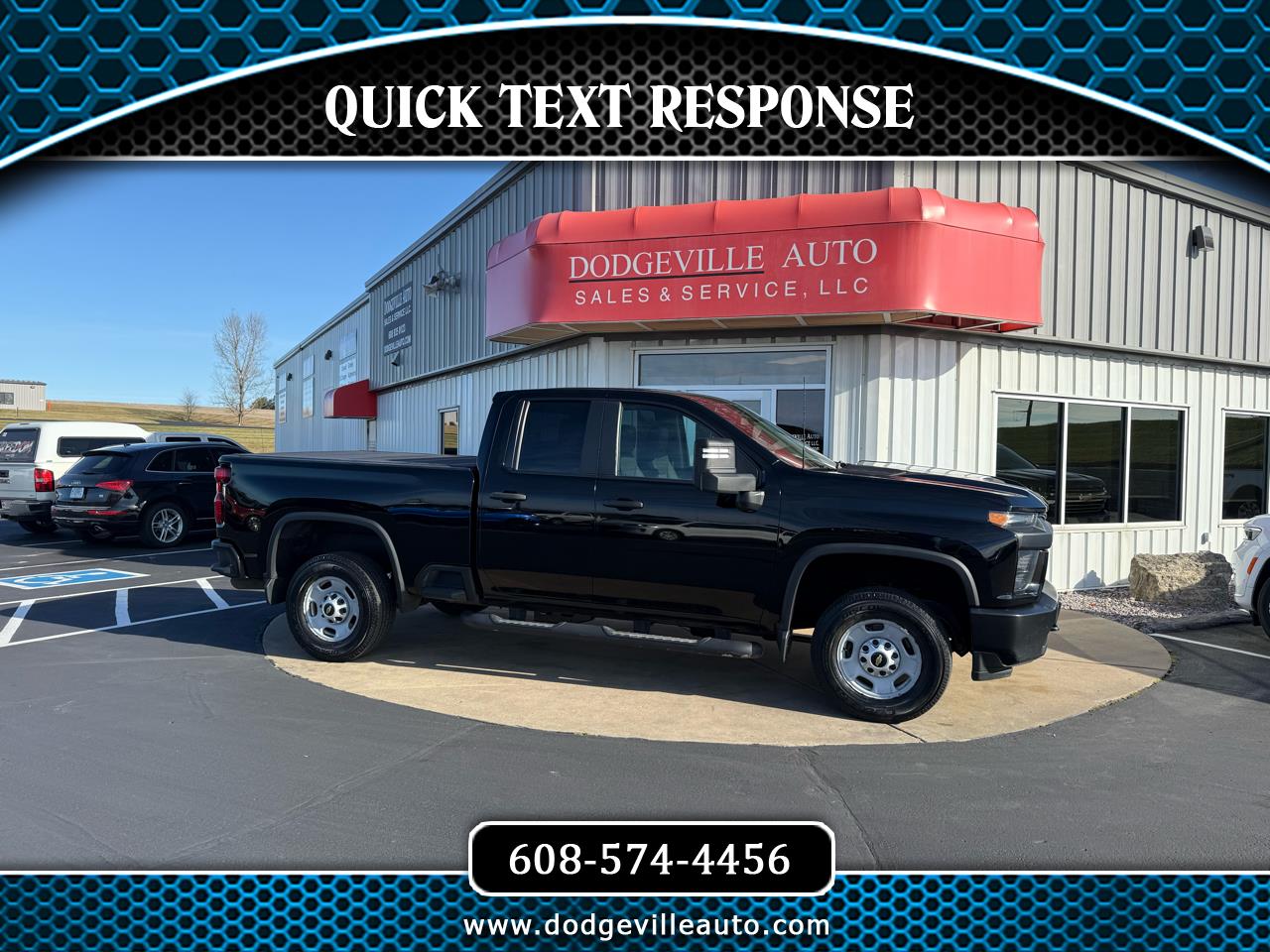 2020 Chevrolet Silverado 2500HD 4WD Double Cab 149" Work Truck