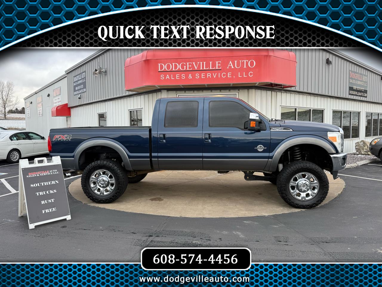 2014 Ford Super Duty F-250 SRW Lariat 4WD Crew Cab 6.75' Box