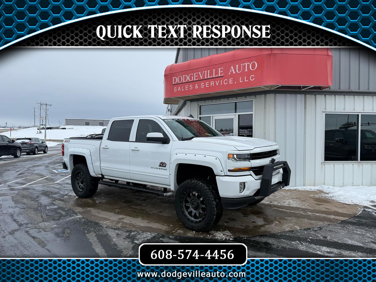 2018 Chevrolet Silverado 1500 4WD Crew Cab 143.5" LT w/2LT