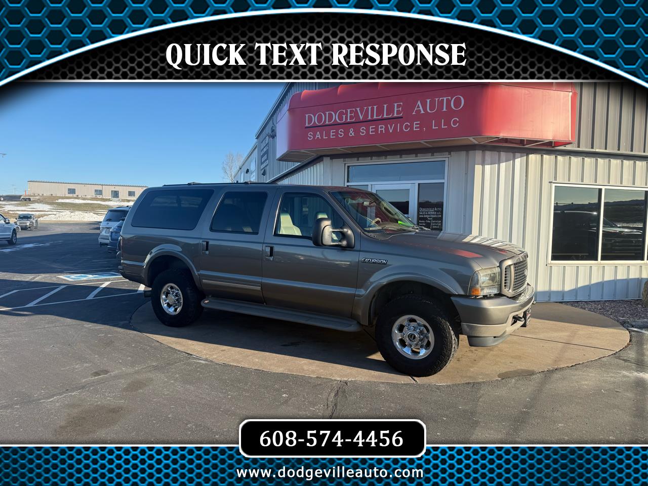 2003 Ford Excursion 137" WB 6.0L Limited 4WD