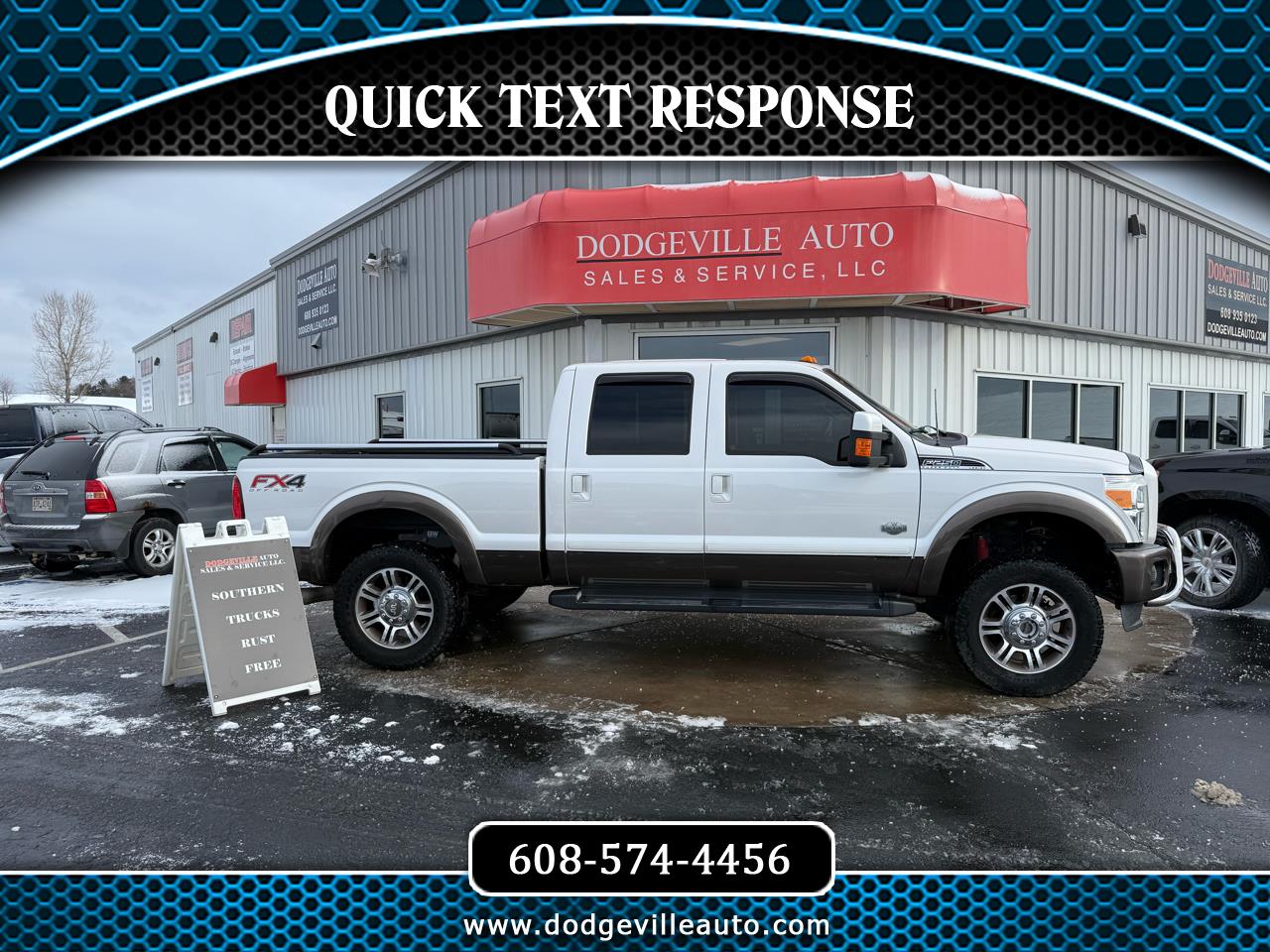 2016 Ford Super Duty F-250 SRW 4WD Crew Cab 172" Lariat