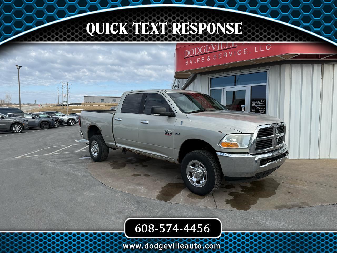 2010 Dodge RAM 2500 SLT Crew Cab 4WD