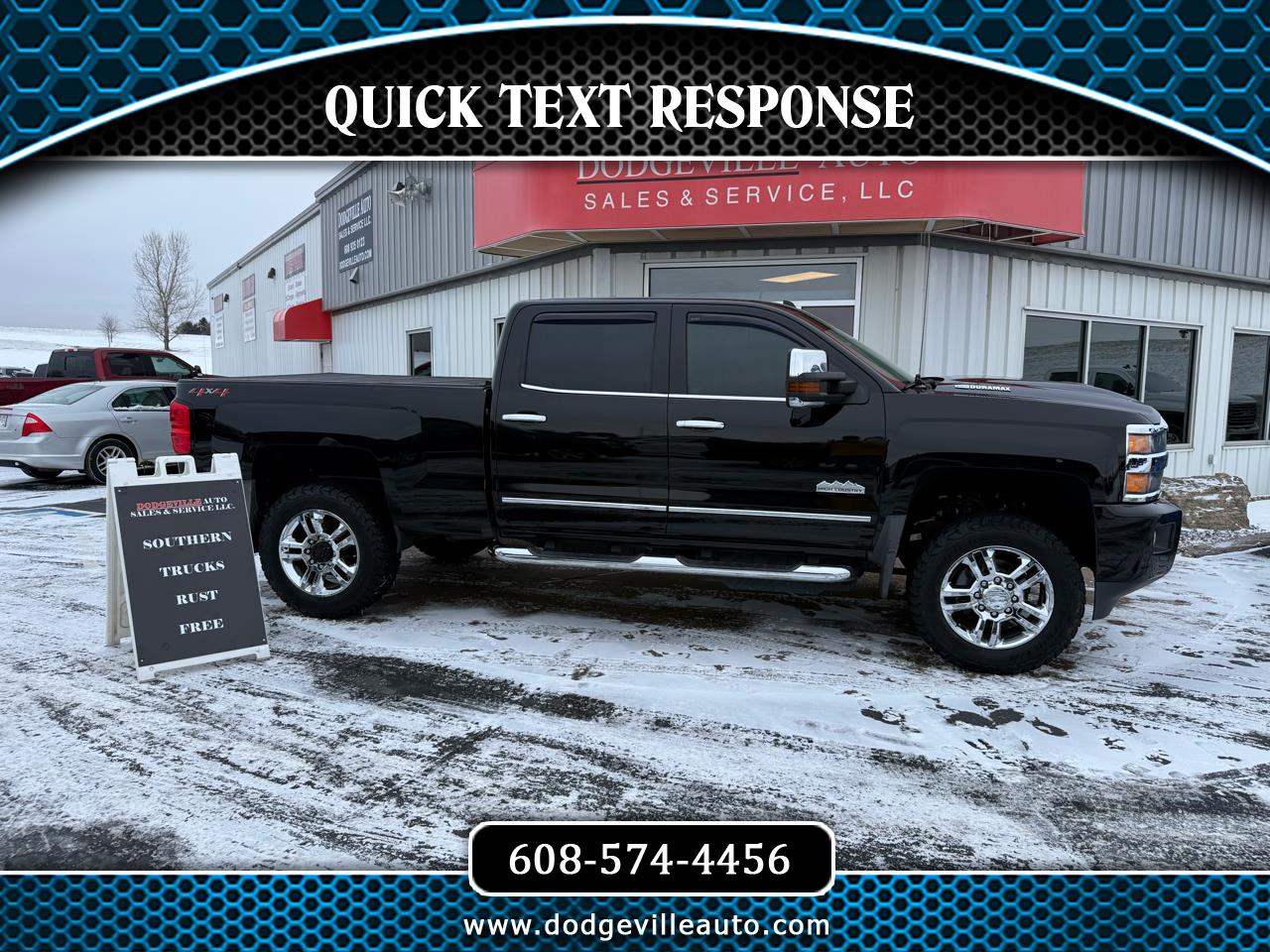 2018 Chevrolet Silverado 2500HD 4WD Crew Cab 153.7" High Country