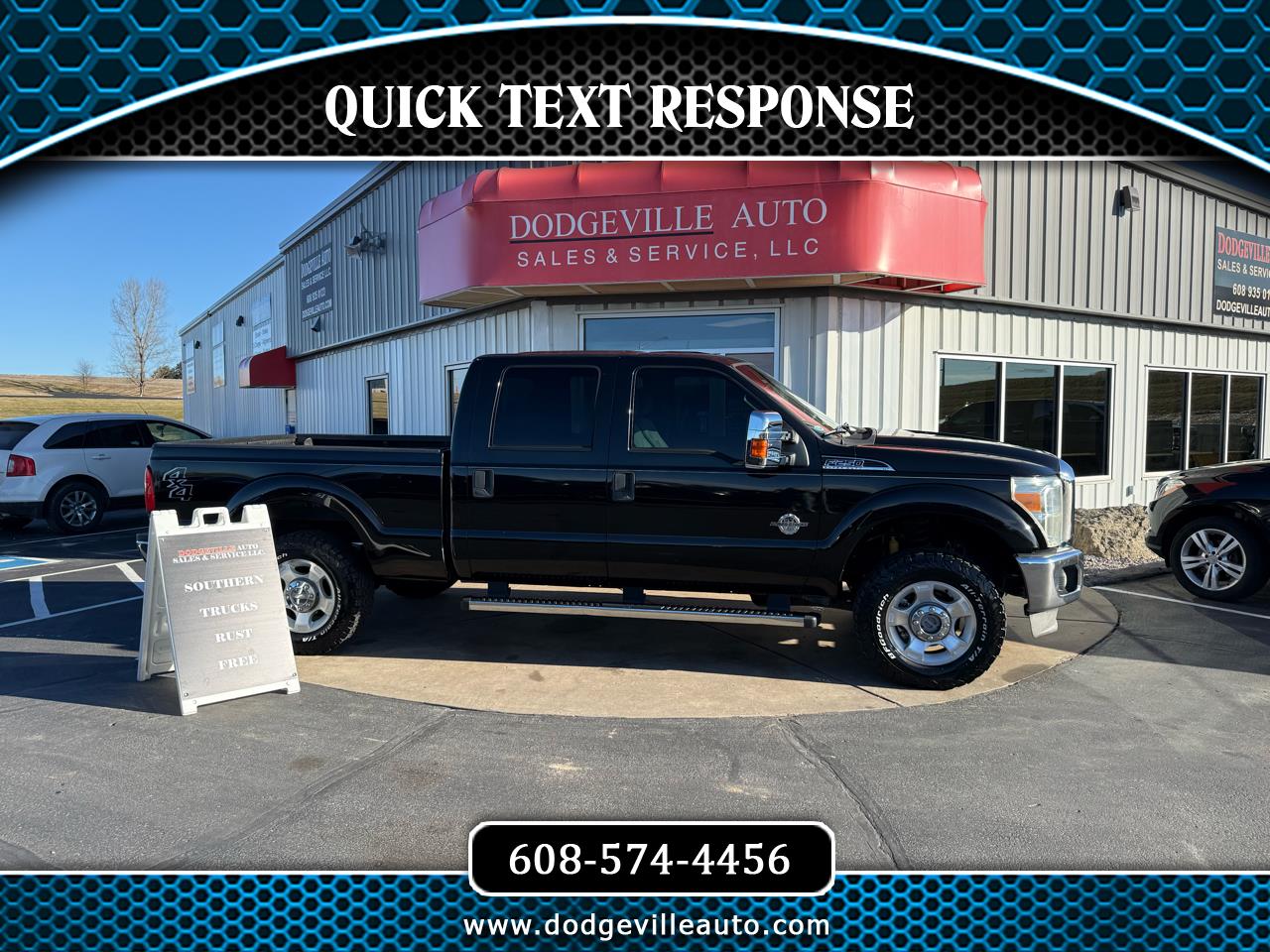 2011 Ford Super Duty F-250 SRW XLT 4WD Crew Cab 6.75' Box