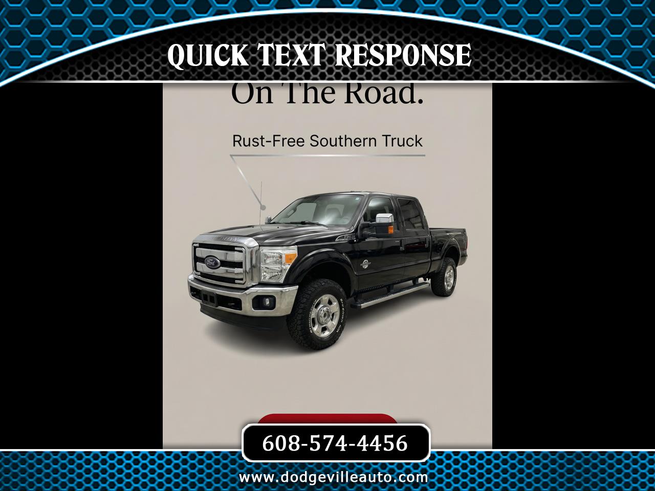 2011 Ford Super Duty F-250 SRW XLT 4WD Crew Cab 6.75' Box