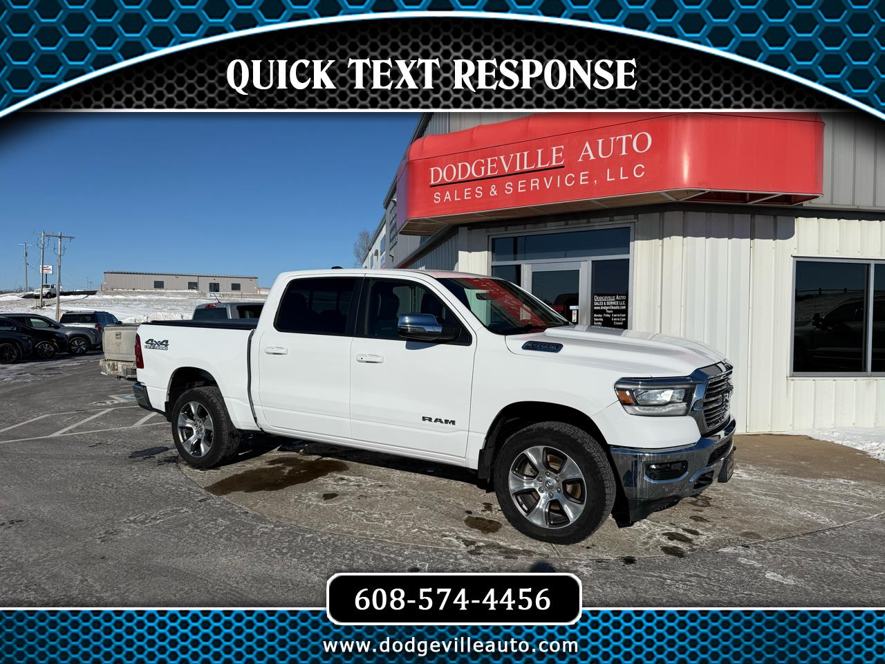 RAM 1500 Laramie 4x4 Crew Cab 5'7" Box 2024