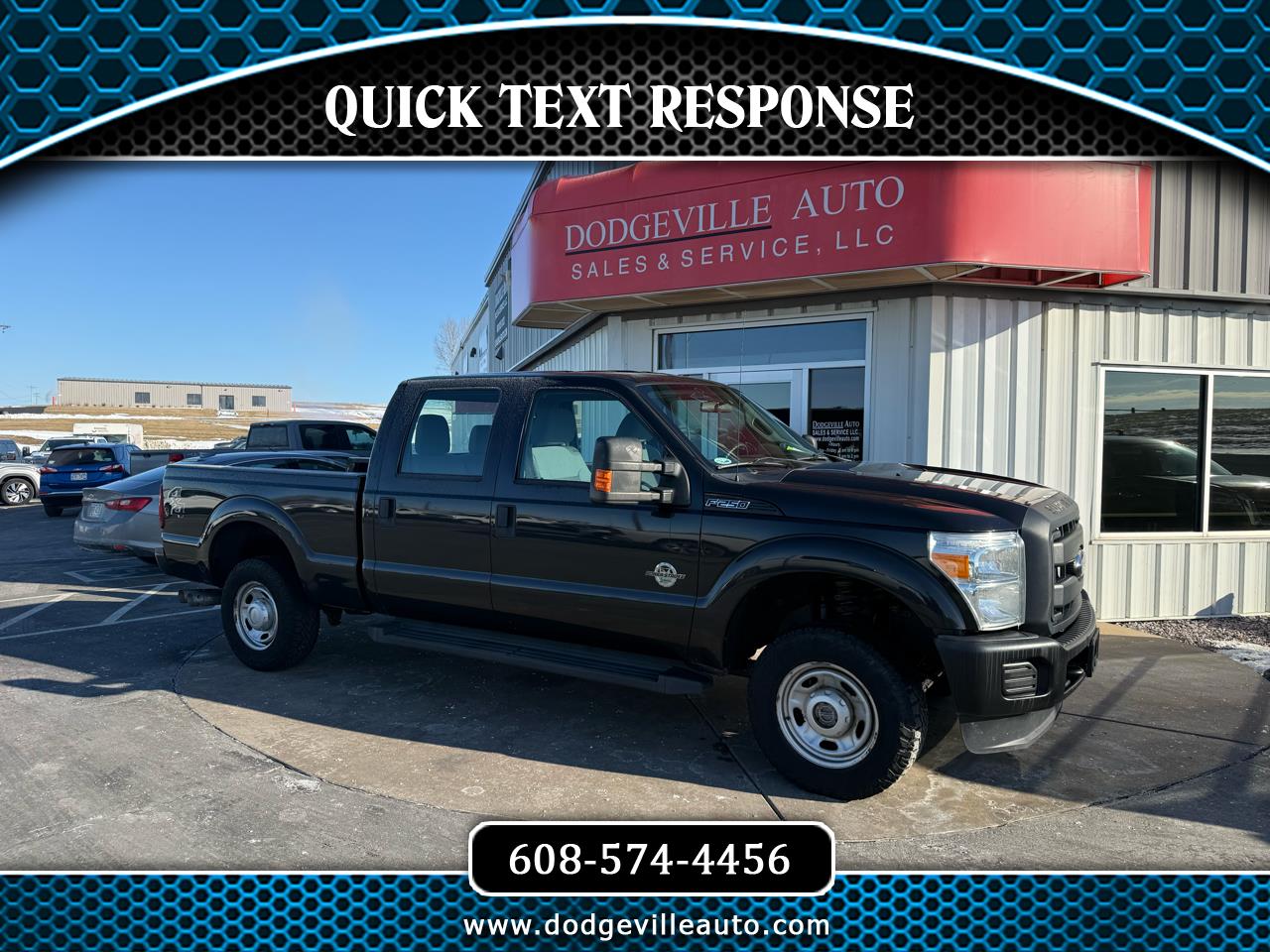 2015 Ford Super Duty F-250 SRW XLT 4WD Crew Cab 6.75' Box
