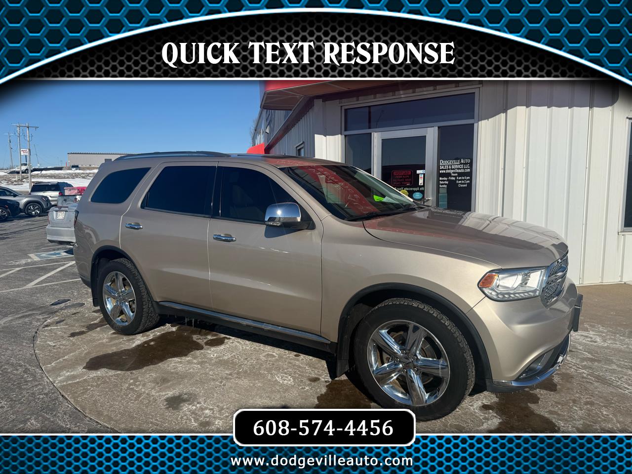 2014 Dodge Durango AWD 4dr Citadel