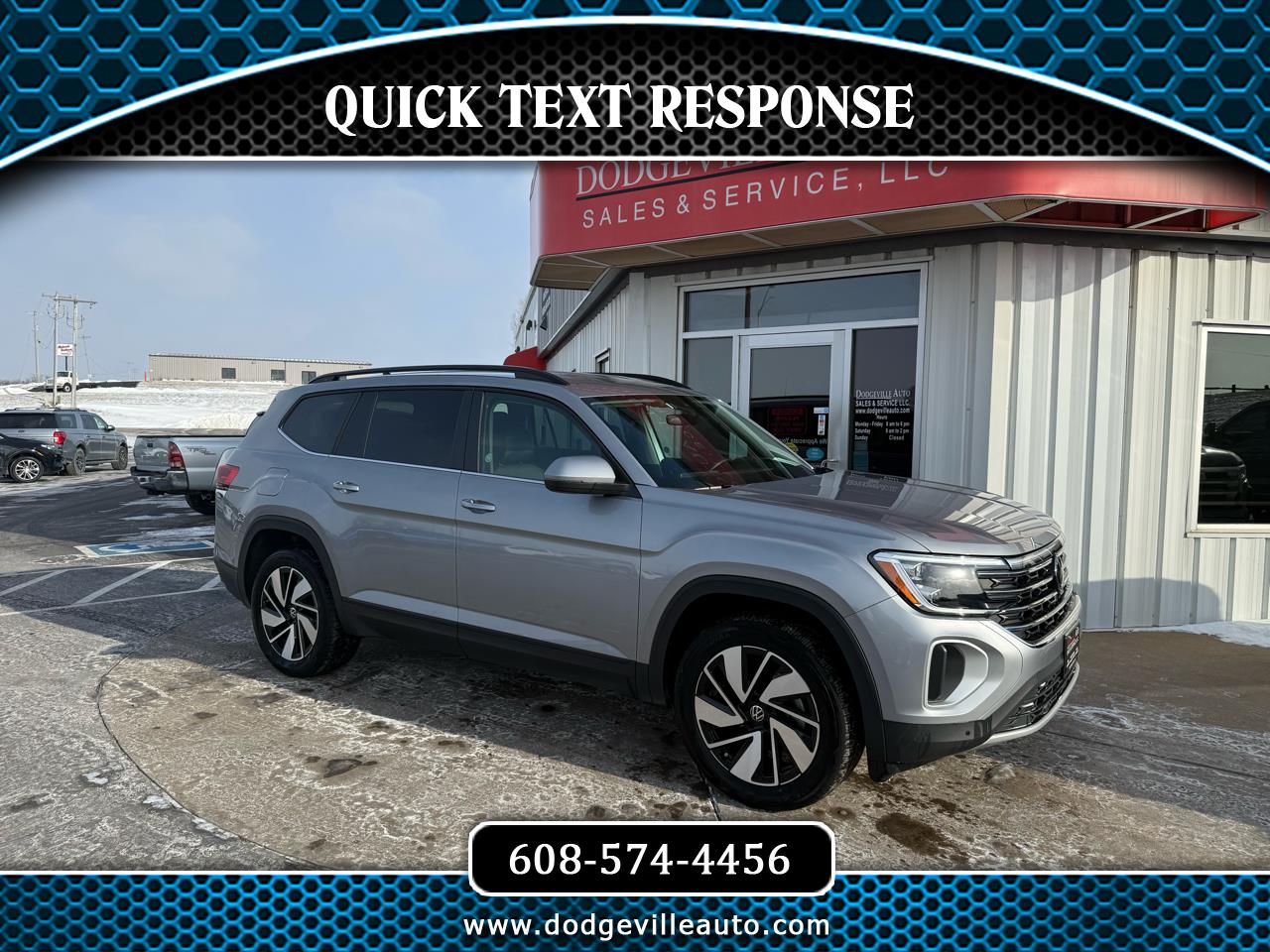 2025 Volkswagen Atlas 2.0T SE w/Technology 4MOTION