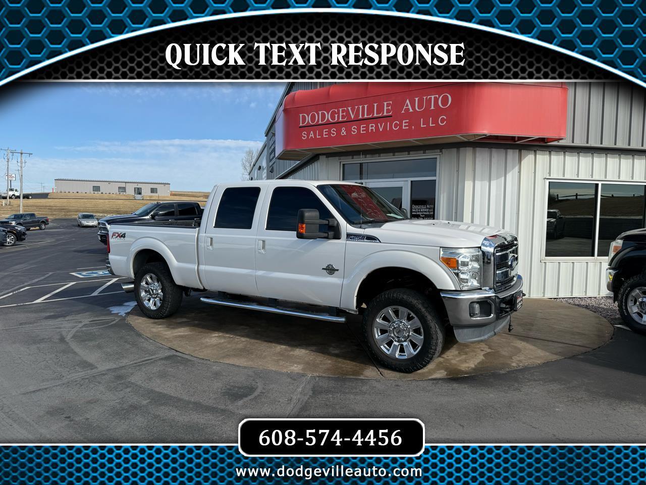 2013 Ford Super Duty F-250 SRW Lariat 4WD SuperCab 6.75' Box