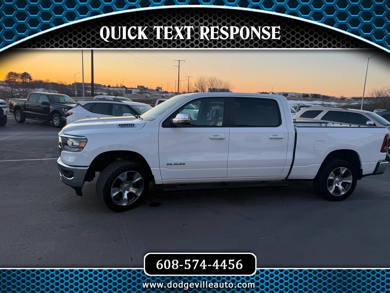 2023 RAM 1500 Laramie 4x4 Crew Cab 6'4" Box