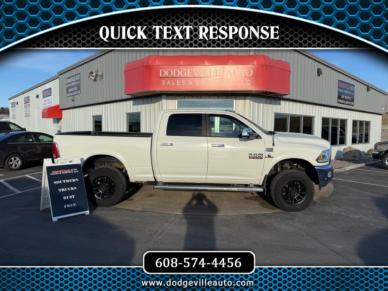 RAM 2500 Laramie 4x4 Crew Cab 6'4" Box 2017
