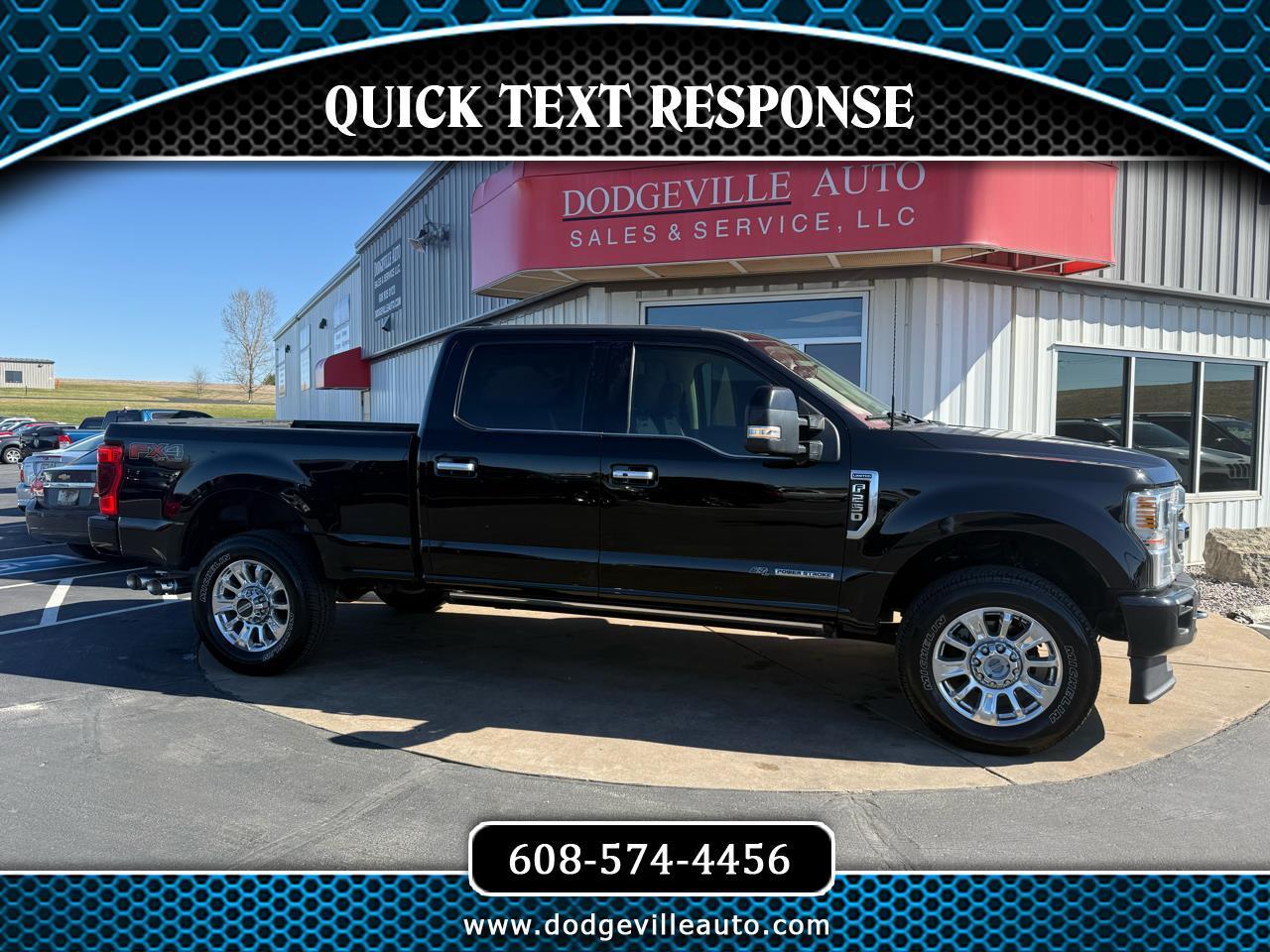 2021 Ford Super Duty F-250 SRW Limited 4WD Crew Cab 6.75' Box