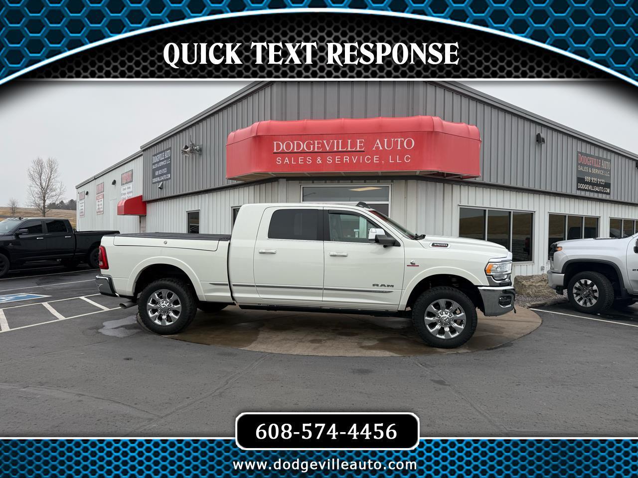 RAM 3500 Limited 4x4 Mega Cab 6'4" Box 2020