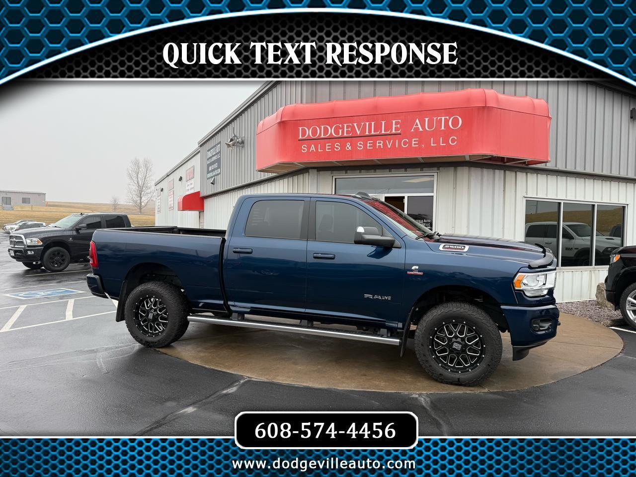 RAM 2500 Big Horn 4x4 Crew Cab 6'4" Box 2022