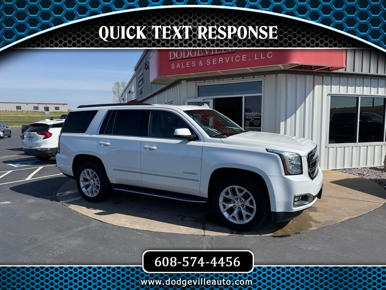 2018 GMC Yukon 4WD 4dr SLT