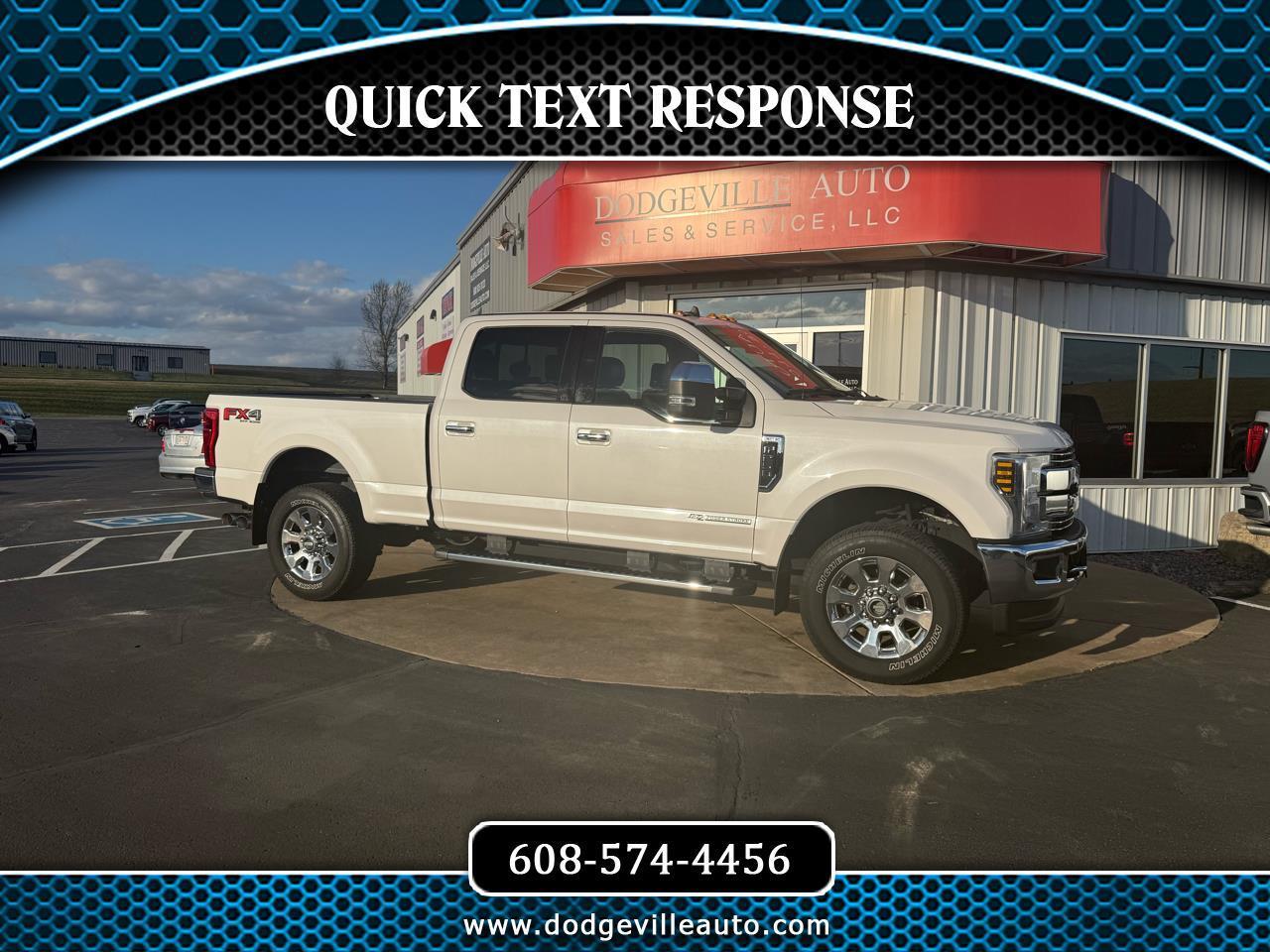 2019 Ford Super Duty F-250 SRW LARIAT 4WD Crew Cab 6.75' Box