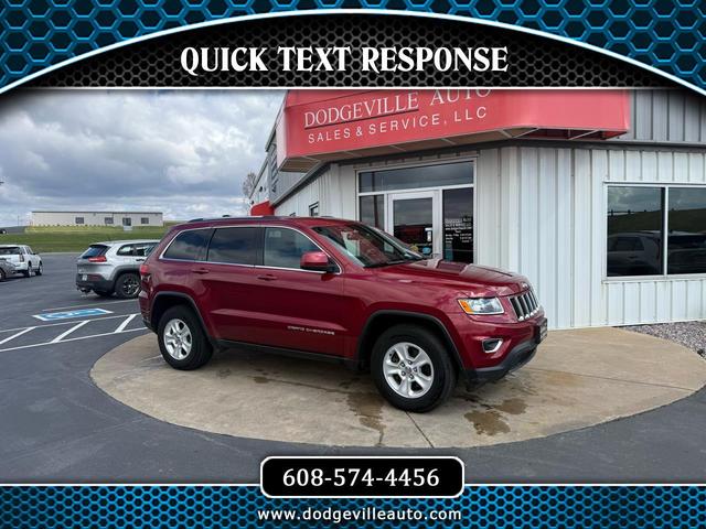 Red 2015 Jeep Grand Cherokee Laredo 4WD SUV / Crossover Four-Wheel Drive Automatic