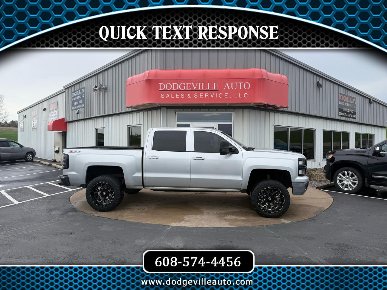 2014 Chevrolet Silverado 1500 4WD Crew Cab 143.5" LT w/2LT