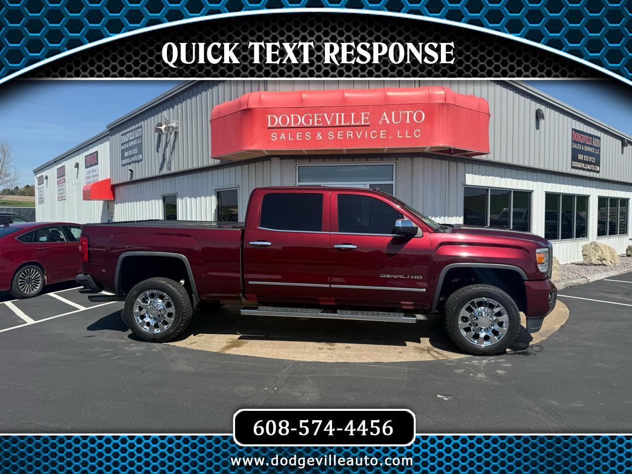 GMC Sierra 2500HD 4WD Crew Cab 153.7" Denali 2017