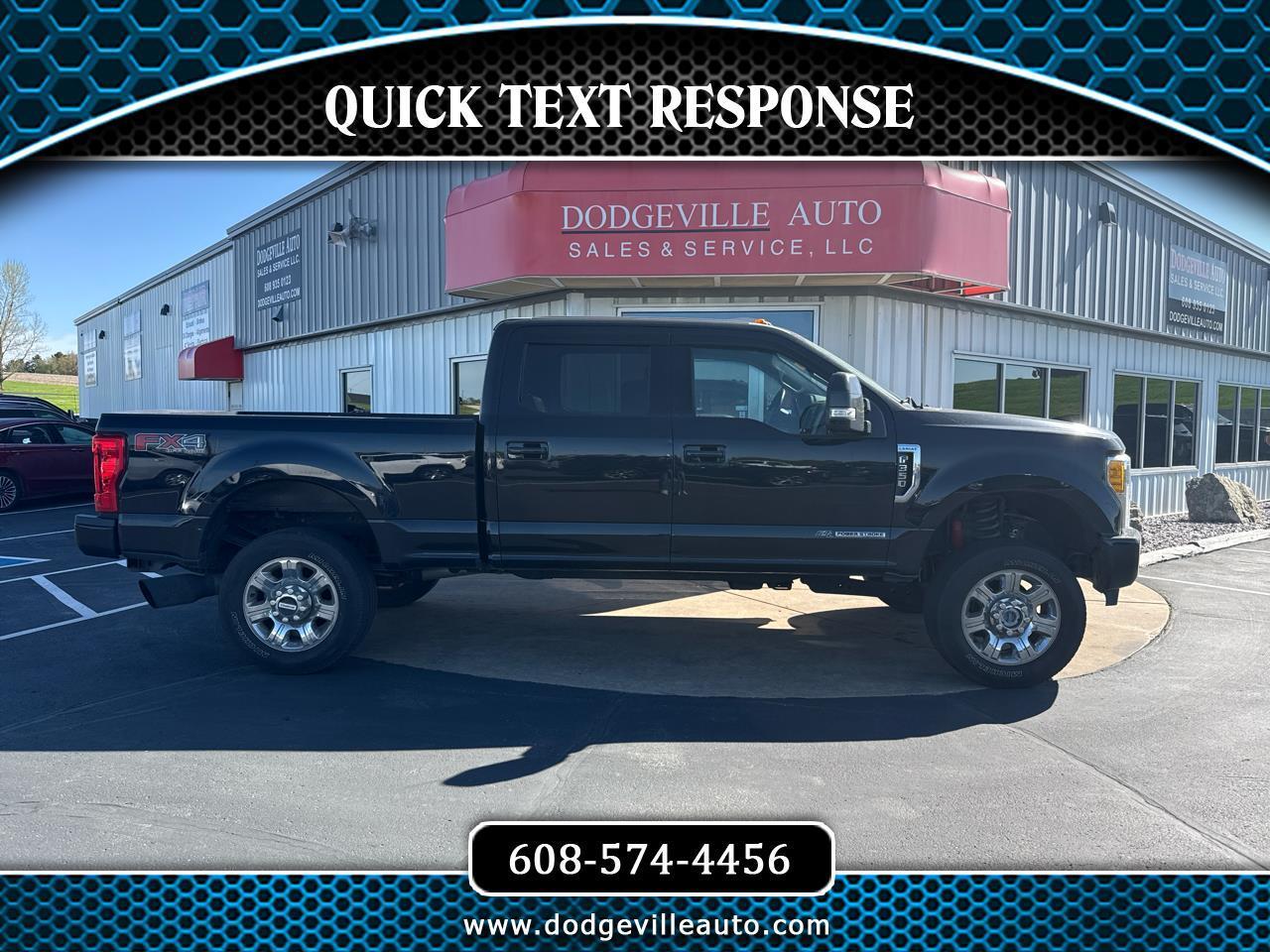 Ford Super Duty F-350 SRW Lariat 4WD Crew Cab 6.75' Box 2017