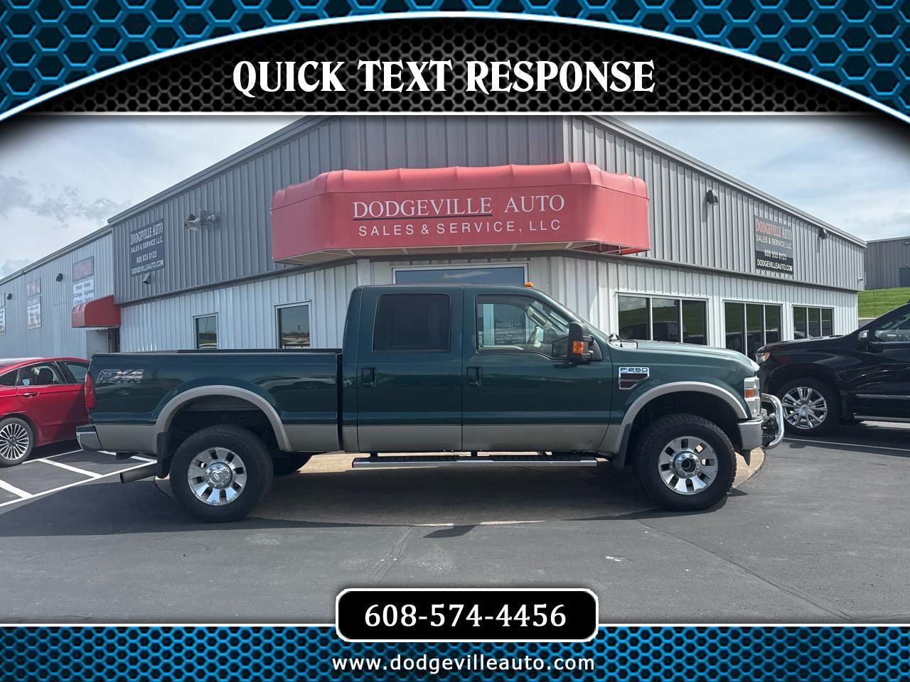 2010 Ford Super Duty F-250 SRW Lariat 4WD Crew Cab 6.75' Box