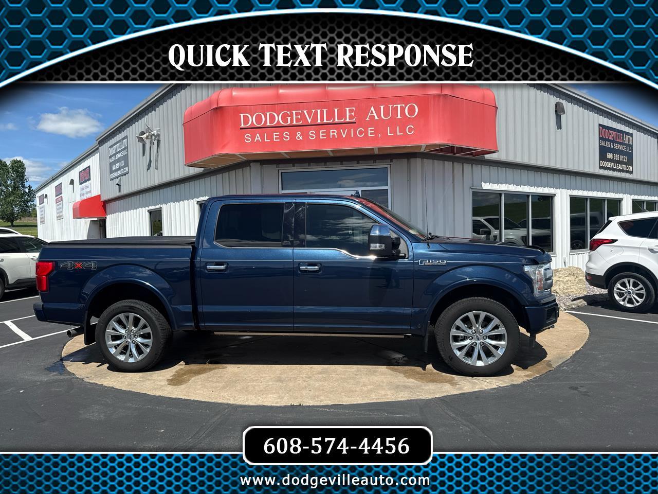 2018 Ford F-150 Platinum 4WD SuperCrew 5.5' Box