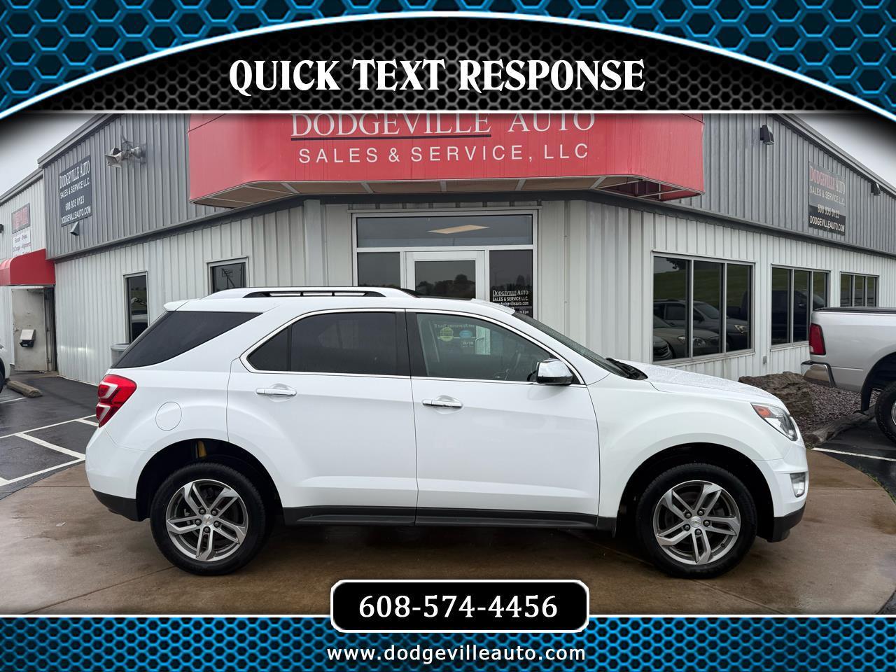 2017 Chevrolet Equinox AWD 4dr Premier