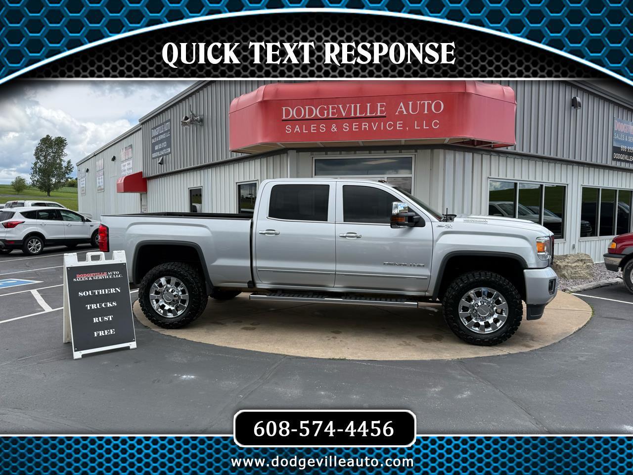 GMC Sierra 2500HD 4WD Crew Cab 153.7" Denali 2018