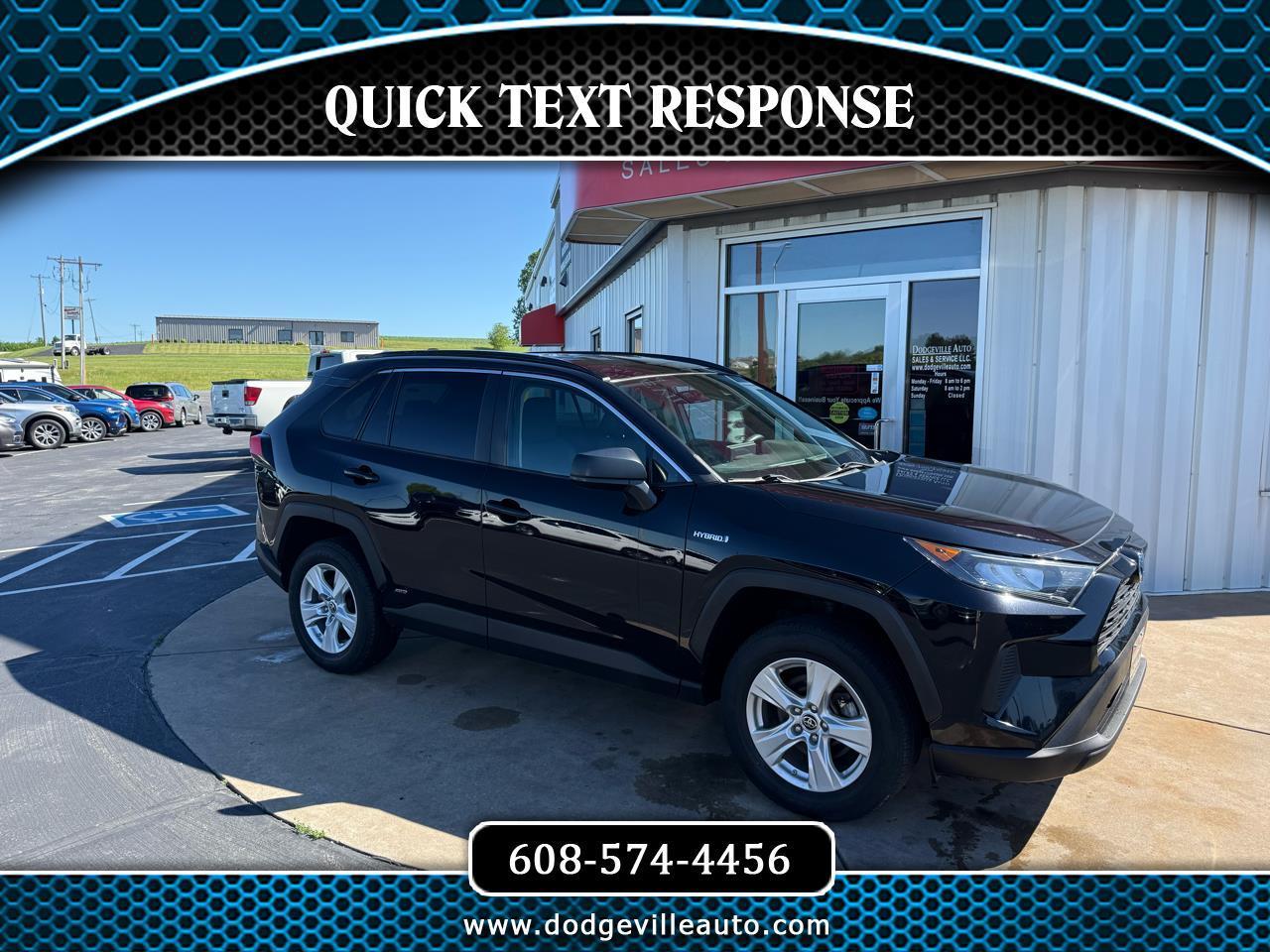 2021 Toyota RAV4 Hybrid LE AWD (Natl) *Ltd Avail*