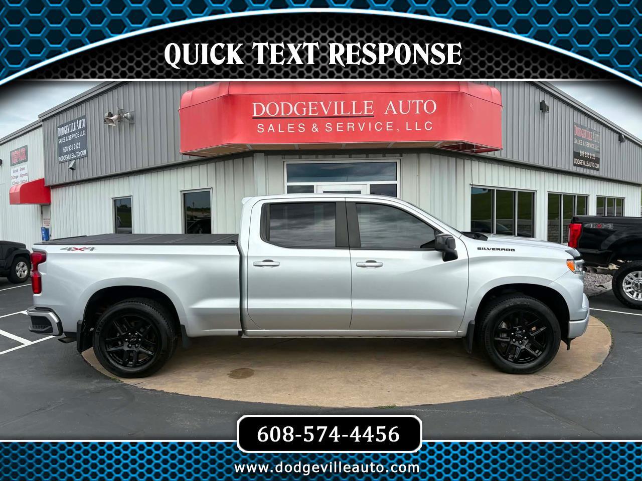 2022 Chevrolet Silverado 1500 4WD Crew Cab 157" RST
